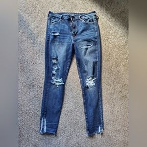 American Eagle Super High Rise Jegging Size 14